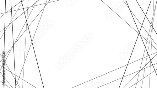 Random geometric line pattern on a transparent background. Random line low poly pattern. abstract seamless line vector. Random chaotic lines abstract geometric patterns of modern design.	
