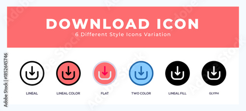 Download icon. high quality icon symbol for web design
