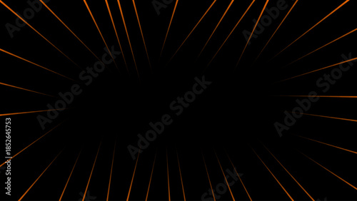 Random geometric golden line pattern on a black background. Random line low poly pattern. abstract seamless line vector. Random chaotic lines abstract geometric patterns of modern design.	
