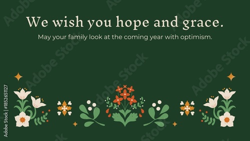 floral background with flowers