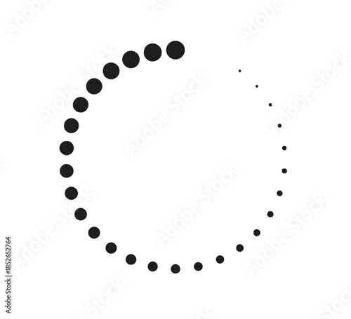 Circular Loader Icons Displaying Progress Indicators Loaders Spinners Buffering or Downloading Representing Loading Process in Modern Design