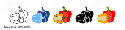 Bell Pepper multiple icon