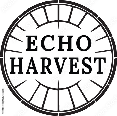 Echo Harvest circular dial mark