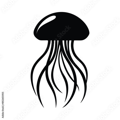 Vector illustration of  Jellyfish