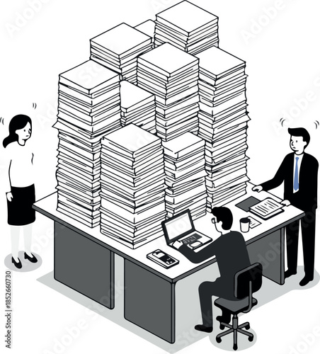 Office Workers Overwhelmed ...