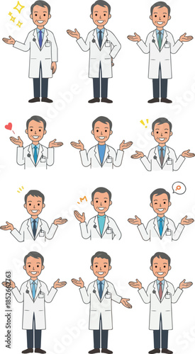 Pixel Art Doctor Poses Chee...