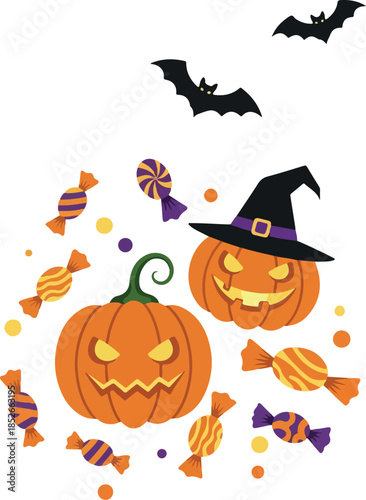 Pixel Art Halloween Pumpkin...
