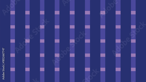 Seamless blue and white checkered pattern featuring a geometric plaid fabric texture and vintage tablecloth design for a retro vector wallpaper backdrop