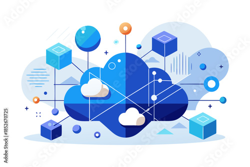 Cloud Computing Network Technology Digital Transformation