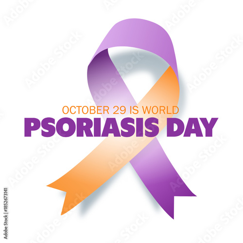 vector graphic of World Psoriasis Day ideal for World Psoriasis Day celebration