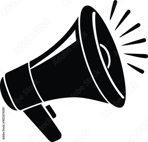 megaphone icon vector illustration
