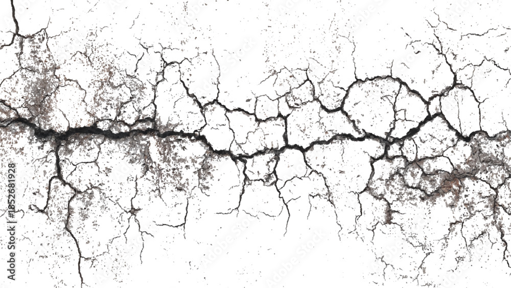 Obraz premium Abstract vintage grunge cracked wall background. black and gray old weathered concrete scratched texture.