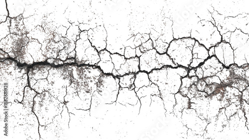 Abstract vintage grunge cracked wall background. black and gray old weathered concrete scratched texture.