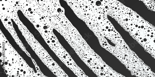 Soap foam texture with bubbles and water drops creates a fresh cleaning background for wash and hygiene concepts in bathroom or laundry care designs.