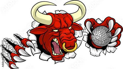 A bull or Minotaur monster ...