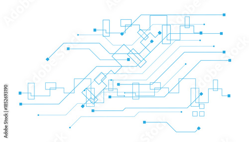 Vectors High-tech technology texture circuit board texture
