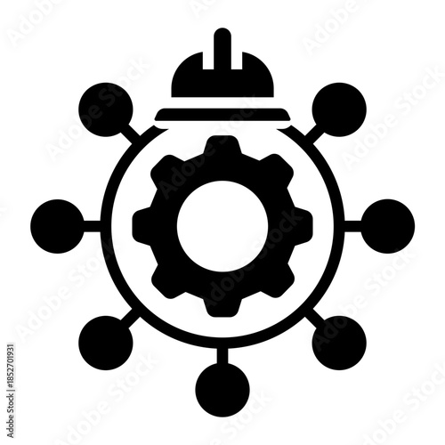 safety procedure Solid icon