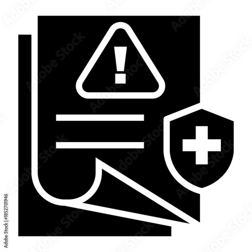safety procedure Solid icon