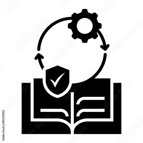 safety procedure Solid icon