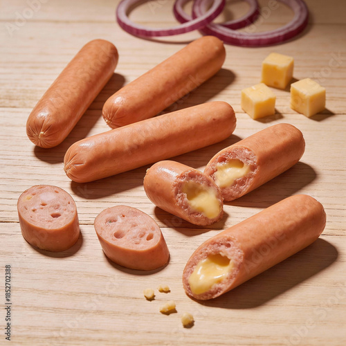 cheese sausages