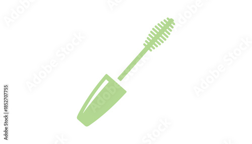 Design of a Mascara Glyph Icon. Stylized