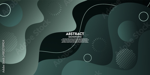 Abstract dark wave pattern background with futuristic shape element design. Vector eps10