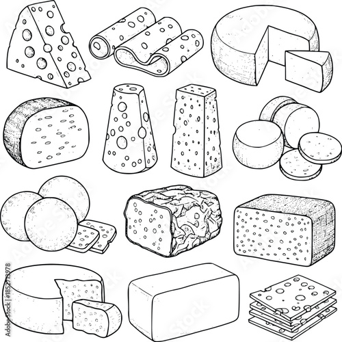 various types of cheese