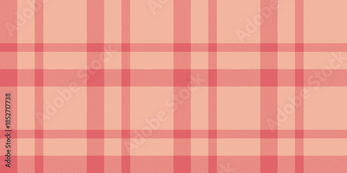Network textile fabric texture, tailor vector pattern check. Countryside background tartan seamless plaid in orange and red colors.