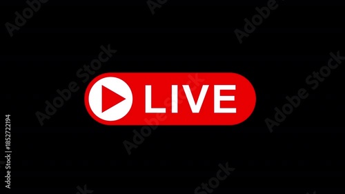 Live Button Animation HD On Alpha
