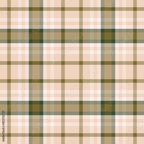 Advertising fabric plaid check, deep tartan background texture. Greeting card pattern textile vector seamless in light and yellow colors.
