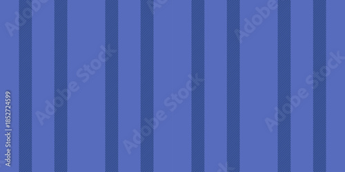 Realistic lines stripe vector, knot background textile pattern. Store seamless vertical texture fabric in blue color.