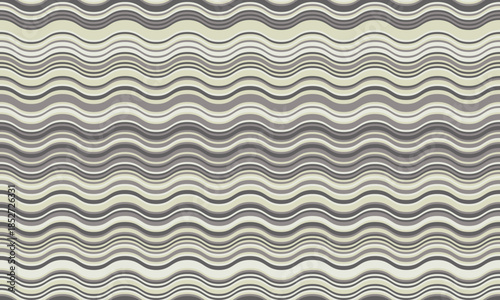 Abstract wavy lines pattern in calming neutral tones.  Perfect for website backgrounds, textile designs, or any project needing a sophisticated, flowing texture.  Evokes serenity and movement.