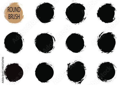 set of ink blots