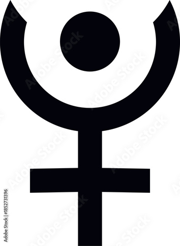 Pluto Astrology Symbol – Astrological Pluto Glyph
