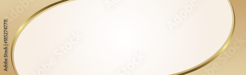 Golden Curves Frame: An elegant abstract design featuring soft curves and a gleaming gold border, creating a sophisticated visual element perfect for adding a touch of luxury and refinement.