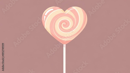 Smiling cartoon globe with heart, happy earth, love for the planet, isolated on white background, eco friendly symbol