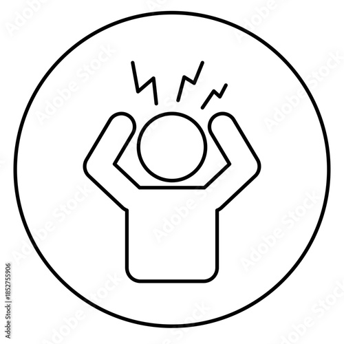 Too Excess Illustration Line Outline Pressure Strain Stress