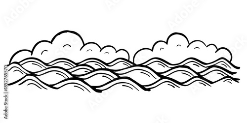 Abstract Pastel Gradient Background with Soft Flowing Light Waves