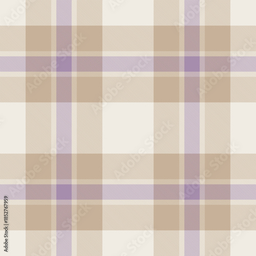 Checkered textile vector pattern features uniform square symmetry, contemporary plaid background aesthetic, seamless repeat fabric perfect for fashion collections, craft projects.