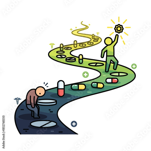 Progression through Challenges and Achieving Success in Personal Growth Journey