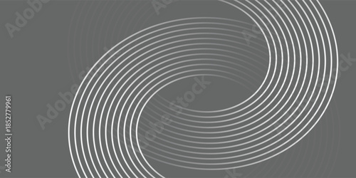 Elegant Silver Rings Abstract Pattern Background