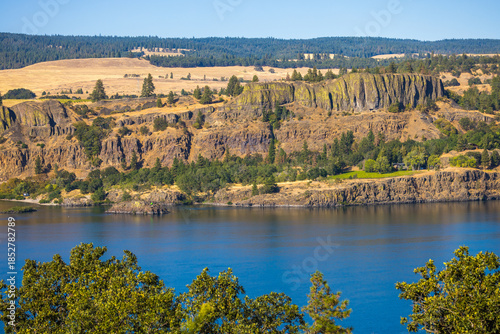 Tableau sur toile Columbia River, Oregon, Washington, USA