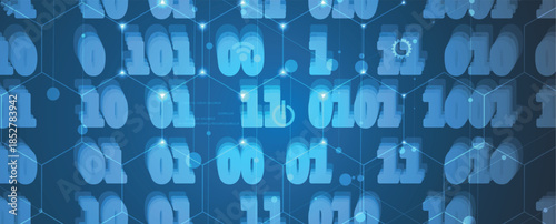 Future cyber technology web services for business and internet project.