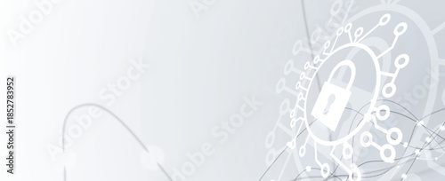 Future cyber technology web services for business and internet project.