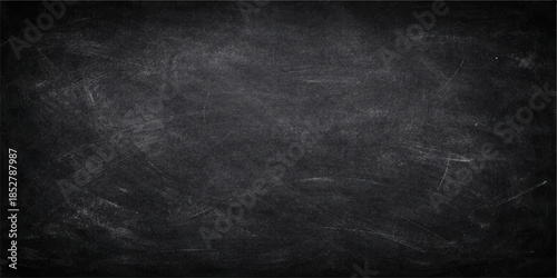 blackboard with chalk and chalk board texture