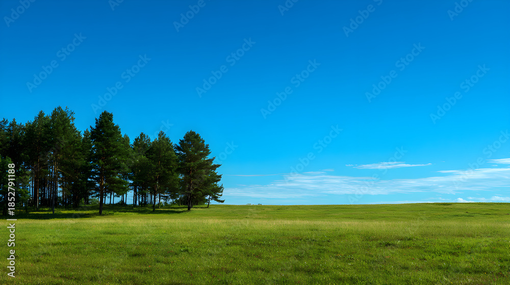 Fototapeta premium landscape with trees