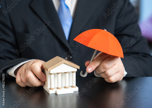 Принти на полотні Insurance of deposits of depositors in banks