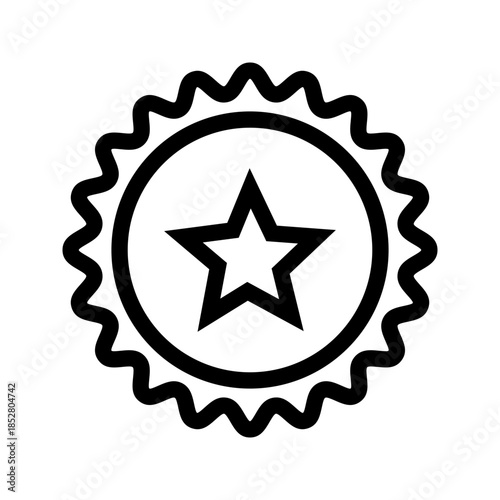 Award icon vector image. Suitable for mobile apps, web apps and print media.