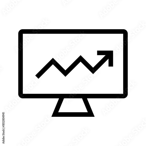 Analysis icon vector image. Suitable for mobile apps, web apps and print media.