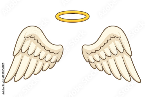 Angel Wings and Halo